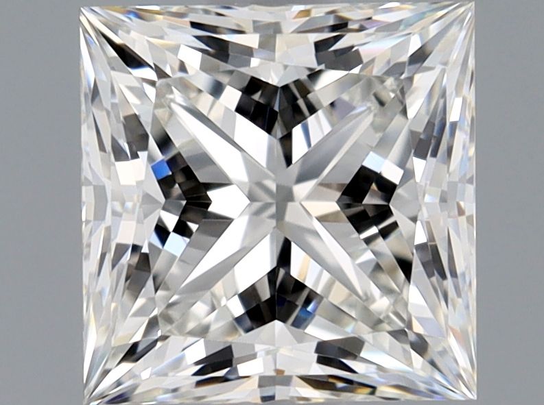 Diamante Naturale Taglio Princess 1.06ct VG/EX G VVS2 - GIA - 5.55x5.49x3.98mm