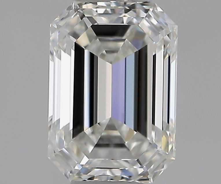Diamante Naturale Taglio Smeraldo 0.8ct VG/EX H IF - GIA - 6.38x4.48x2.98mm