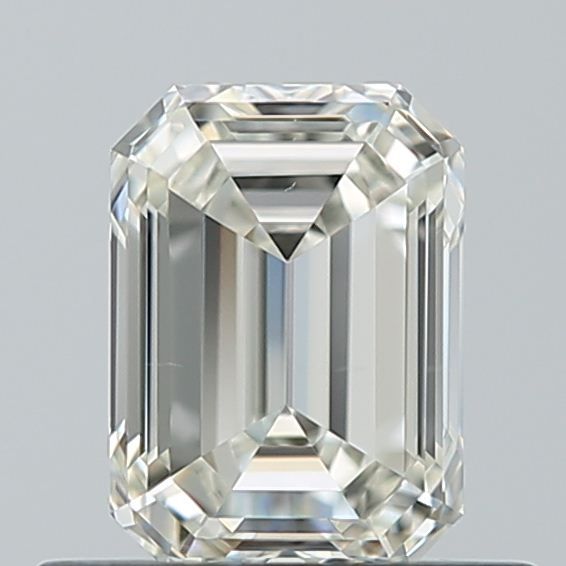 Diamante Naturale Taglio Smeraldo 0.7ct EX/EX H VS1 - IGI - 5.8x4.14x2.83mm