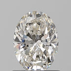 Diamante Naturale Taglio Ovale 0.9ct EX/EX I VVS1 - GIA - 7.44x5.38x3.43mm