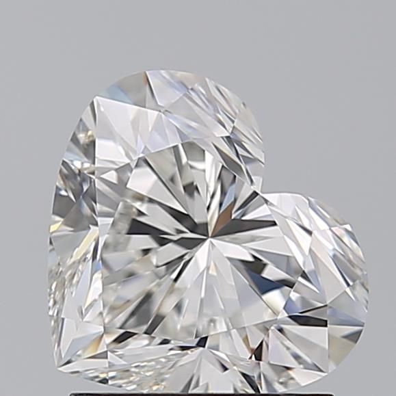 Diamante Naturale Taglio Cuore 1.51ct EX/EX G VVS2 - GIA - 6.97x7.99x4.66mm
