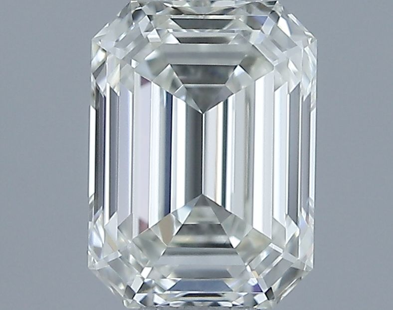 Diamante Naturale Taglio Smeraldo 0.71ct EX/EX I VVS1 - IGI - 5.84x4.25x2.89mm