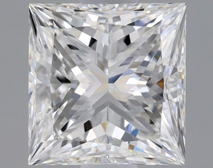 Diamante Naturale Taglio Princess 0.9ct VG/VG E VS2 - GIA - 5.49x5.3x3.73mm