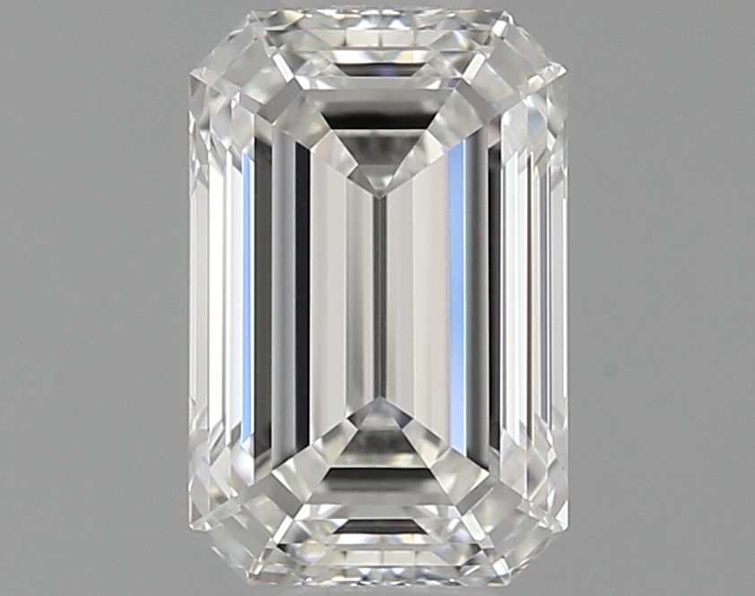 Diamante Naturale Taglio Smeraldo 0.8ct EX/EX I VVS1 - GIA - 6.49x4.26x2.92mm