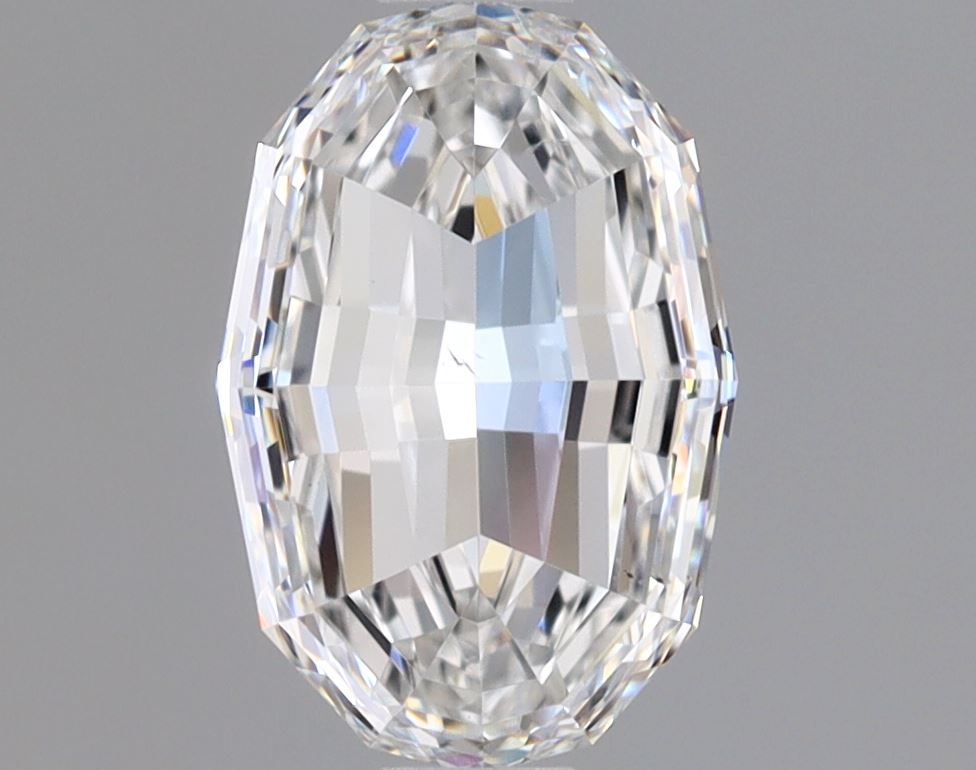 Diamante Naturale Taglio Ovale 1.01ct EX/EX E VS2 - GIA - 7.69x5.15x2.89mm