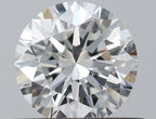 Diamante Naturale Taglio Brillante 0.5ct VG/EX/EX F VS1 - IGI - 5.0x5.04x3.16mm