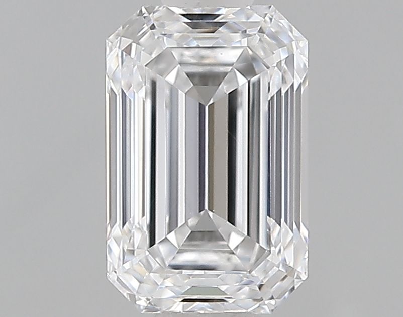 Diamante Naturale Taglio Smeraldo 0.8ct VG/VG D VS1 - GIA - 6.41x4.2x2.94mm