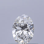 Diamante Naturale Taglio Ovale 0.31ct VG/EX D VS2 - GIA - 5.49x3.88x2.35mm