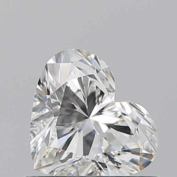 Diamante Naturale Taglio Cuore 0.58ct VG/EX I VVS2 - GIA - 5.13x5.87x3.52mm
