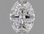 Diamante Naturale Taglio Ovale 0.44ct VG/EX D VVS2 - GIA - 6.35x4.42x2.59mm