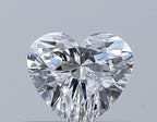 Diamante Naturale Taglio Cuore 0.38ct EX/EX D VS1 - GIA - 4.57x5.01x2.86mm