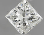 Diamante Naturale Taglio Princess 0.5ct VG/VG J VVS2 - IGI - 4.33x4.25x3.11mm