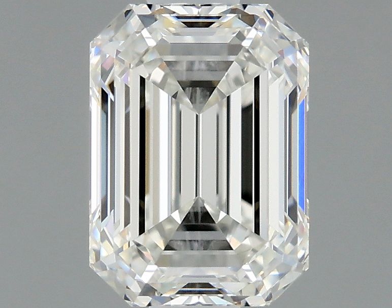 Diamante Naturale Taglio Smeraldo 0.81ct EX/EX G IF - GIA - 6.16x4.47x2.99mm