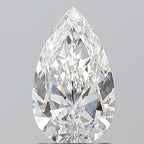 Diamante Naturale Taglio Goccia 1.21ct EX/EX E VVS2 - GIA - 9.9x5.9x3.42mm