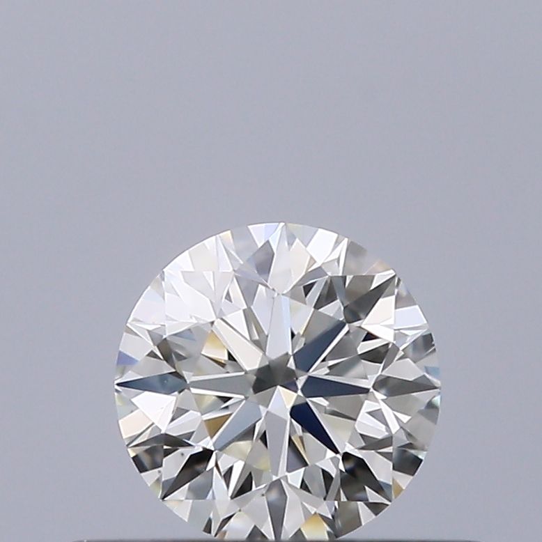 Diamante Naturale Taglio Brillante 0.37ct 3EX J VS2 - GIA - 4.55x4.58x2.86mm
