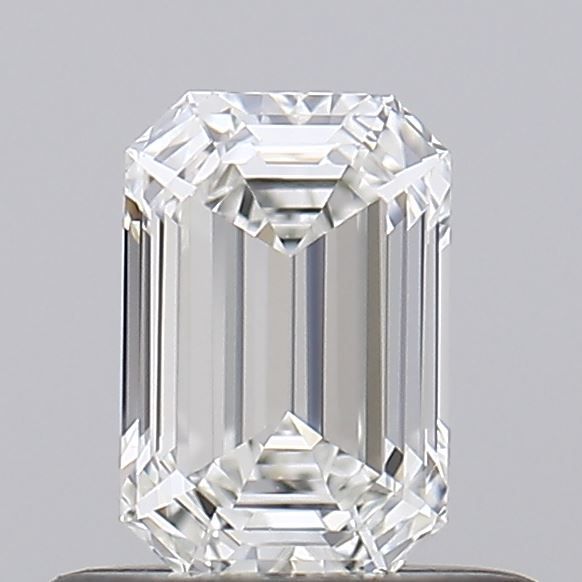 Diamante Naturale Taglio Smeraldo 0.47ct VG/EX H IF - GIA - 5.44x3.63x2.41mm