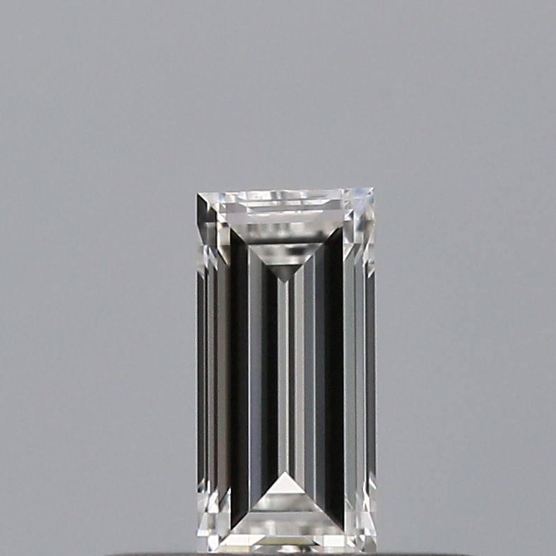 Diamante Naturale Taglio Baguette 0.24ct VG/EX E VVS1 - GIA - 5.21x2.48x1.81mm