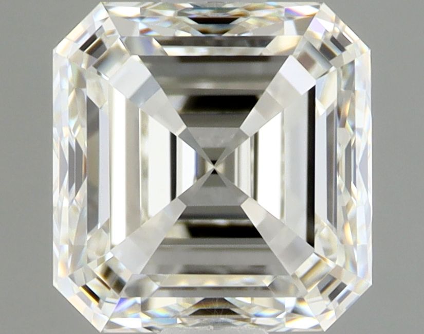 Diamante Naturale Taglio Asscher 1.3ct EX/EX J VVS2 - GIA - 5.94x5.76x3.95mm