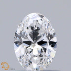 Diamante Naturale Taglio Ovale 0.6ct VG/VG D VVS1 - GIA - 6.6x4.69x2.94mm