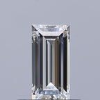 Diamante Naturale Taglio Baguette 0.53ct EX/EX F VVS1 - GIA - 6.63x3.32x2.25mm
