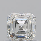 Diamante Naturale Taglio Asscher 0.9ct EX/EX H VVS2 - GIA - 5.18x5.06x3.58mm