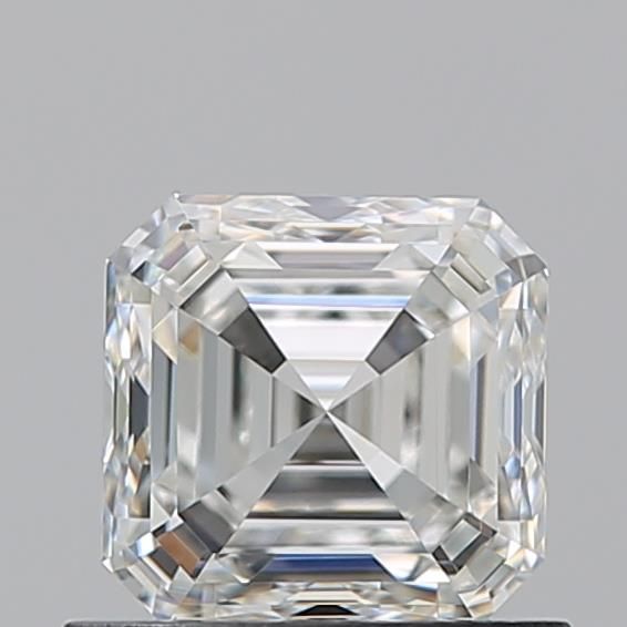 Diamante Naturale Taglio Asscher 0.9ct EX/EX H VVS2 - GIA - 5.18x5.06x3.58mm