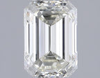 Diamante Naturale Taglio Smeraldo 1.7ct EX/EX J VVS2 - IGI - 8.07x5.56x3.88mm