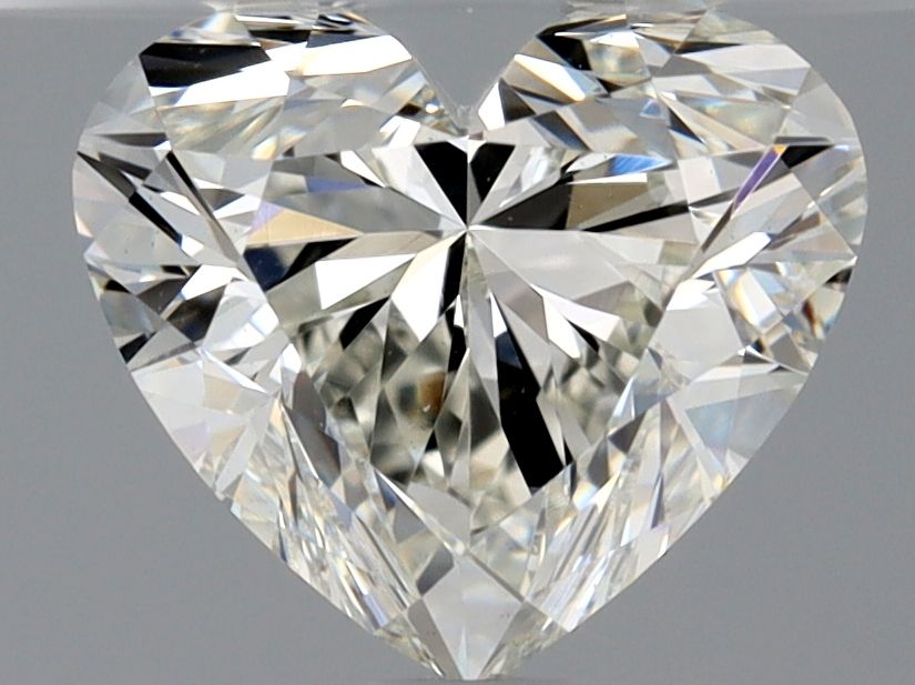 Diamante Naturale Taglio Cuore 1.01ct VG/VG I VS2 - GIA - 6.87x5.99x4.16mm