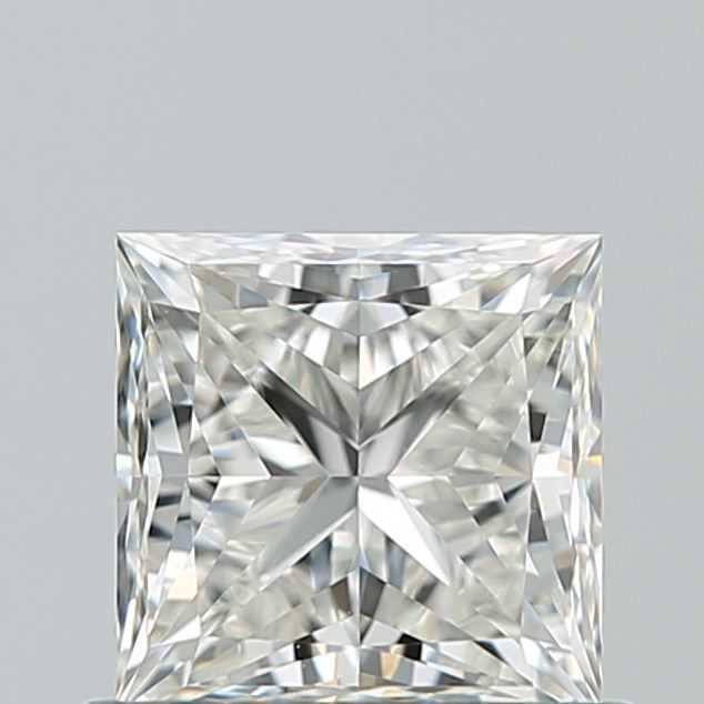 Diamante Naturale Taglio Princess 0.9ct EX/EX G VVS2 - IGI - 5.15x5.13x3.69mm