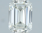 Diamante Naturale Taglio Smeraldo 1.52ct EX/EX H VVS1 - IGI - 7.65x5.53x3.74mm
