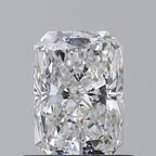 Diamante Naturale Taglio Radiant 0.7ct VG/EX D VS1 - GIA - 6.15x4.37x3.11mm