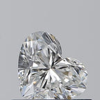 Diamante Naturale Taglio Cuore 0.5ct EX/EX G VVS1 - GIA - 4.8x5.71x3.13mm