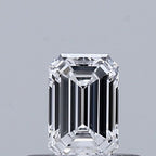 Diamante Naturale Taglio Smeraldo 0.3ct VG/EX E VVS1 - GIA - 4.82x3.21x2.08mm