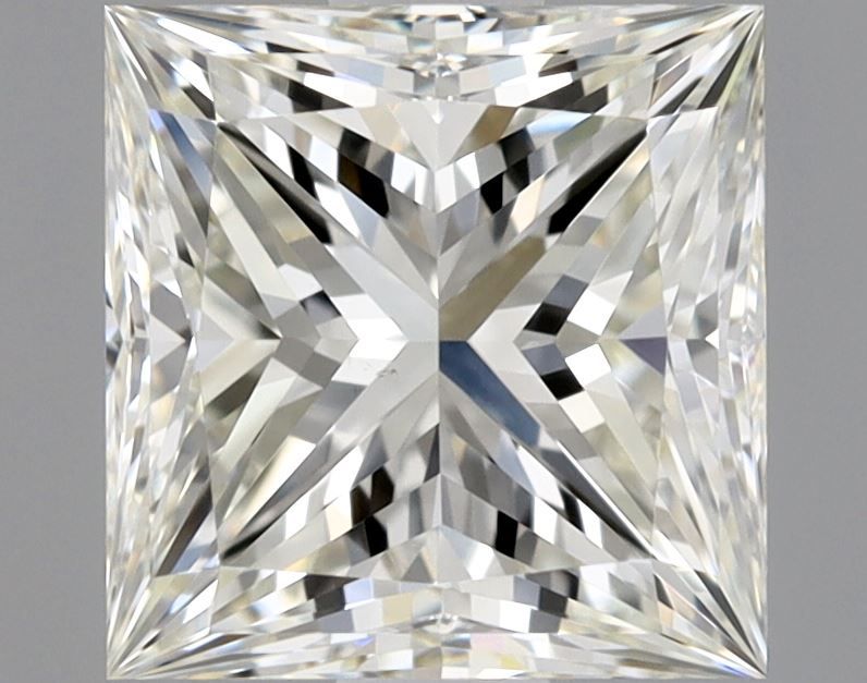 Diamante Naturale Taglio Princess 1.3ct VG/EX J VS2 - GIA - 6.09x5.98x4.38mm