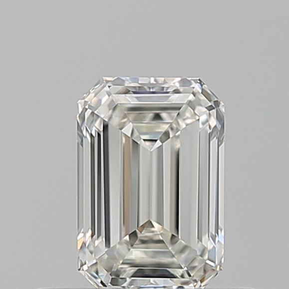 Diamante Naturale Taglio Smeraldo 0.51ct VG/EX J IF - GIA - 5.56x3.78x2.44mm
