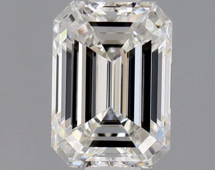 Diamante Naturale Taglio Smeraldo 0.5ct EX/VG H VVS2 - GIA - 5.24x3.77x2.57mm