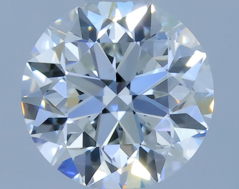 Diamante Naturale Taglio Brillante 0.5ct VG/VG/EX F VVS2 - GIA - 4.96x4.9x3.2mm