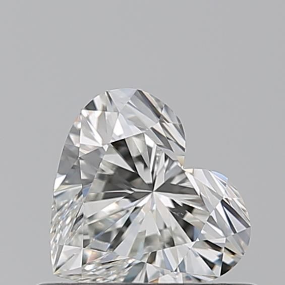 Diamante Naturale Taglio Cuore 0.52ct EX/VG I IF - GIA - 5.01x5.58x3.19mm