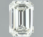 Diamante Naturale Taglio Smeraldo 0.36ct EX/EX G VS1 - IGI - 5.1x3.46x2.15mm