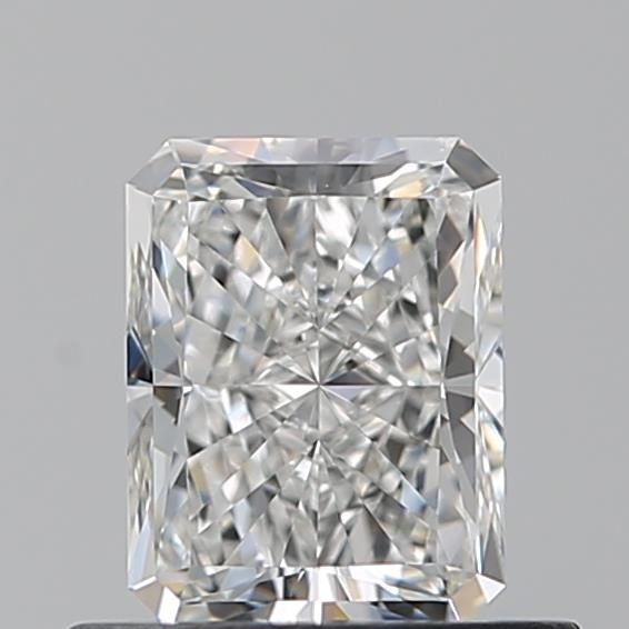 Diamante Naturale Taglio Radiant 0.69ct EX/EX F VVS2 - GIA - 5.68x4.36x3.05mm