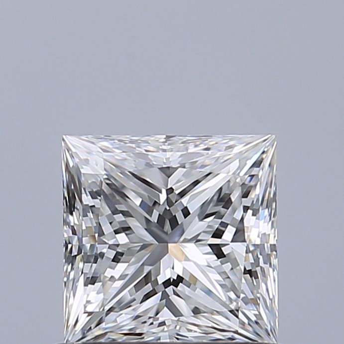 Diamante Naturale Taglio Princess 0.71ct G/EX E VVS2 - GIA - 4.88x4.87x3.58mm