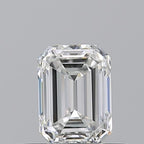 Diamante Naturale Taglio Smeraldo 0.5ct VG/EX G VVS1 - GIA - 5.14x3.72x2.59mm