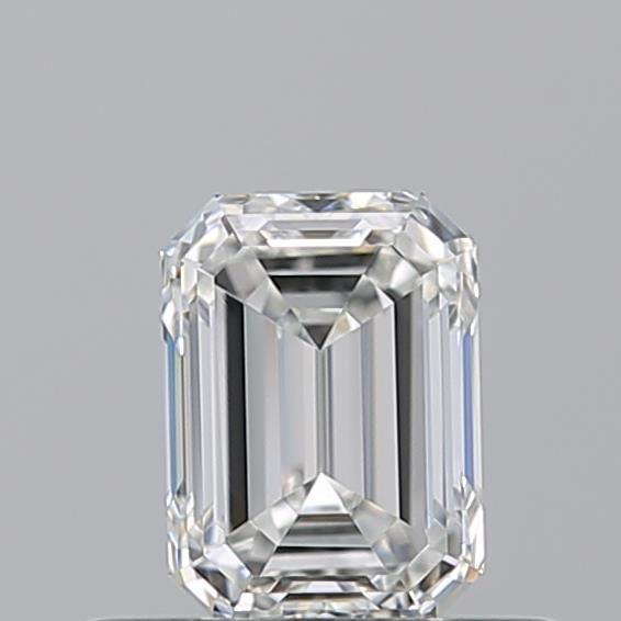 Diamante Naturale Taglio Smeraldo 0.5ct VG/EX G VVS1 - GIA - 5.14x3.72x2.59mm