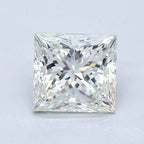 Diamante Naturale Taglio Princess 1.55ct EX/EX J VS2 - GIA - 6.53x6.3x4.59mm