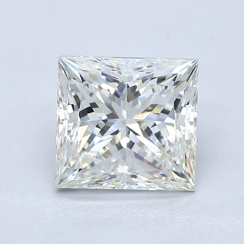 Diamante Naturale Taglio Princess 1.55ct EX/EX J VS2 - GIA - 6.53x6.3x4.59mm