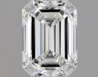 Diamante Naturale Taglio Smeraldo 0.7ct VG/VG E VVS2 - GIA - 5.93x4.26x2.86mm