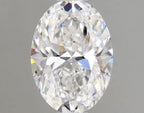 Diamante Naturale Taglio Ovale 0.75ct EX/EX D VS2 - GIA - 7.08x5.06x3.22mm