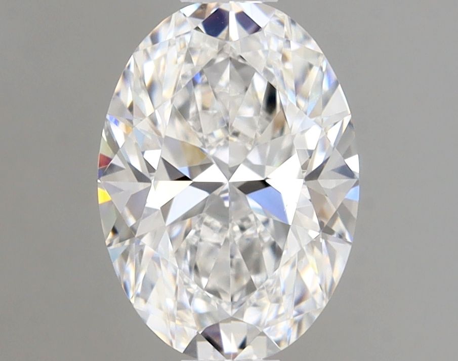 Diamante Naturale Taglio Ovale 0.75ct EX/EX D VS2 - GIA - 7.08x5.06x3.22mm