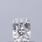 Diamante Naturale Taglio Radiant 0.4ct VG/EX D VVS1 - GIA - 4.9x3.64x2.51mm