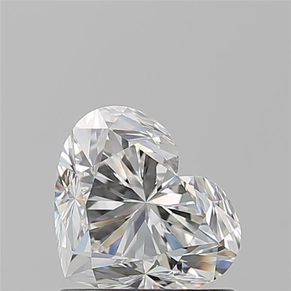 Diamante Naturale Taglio Cuore 1.01ct EX/EX G IF - GIA - 5.71x6.85x4.36mm